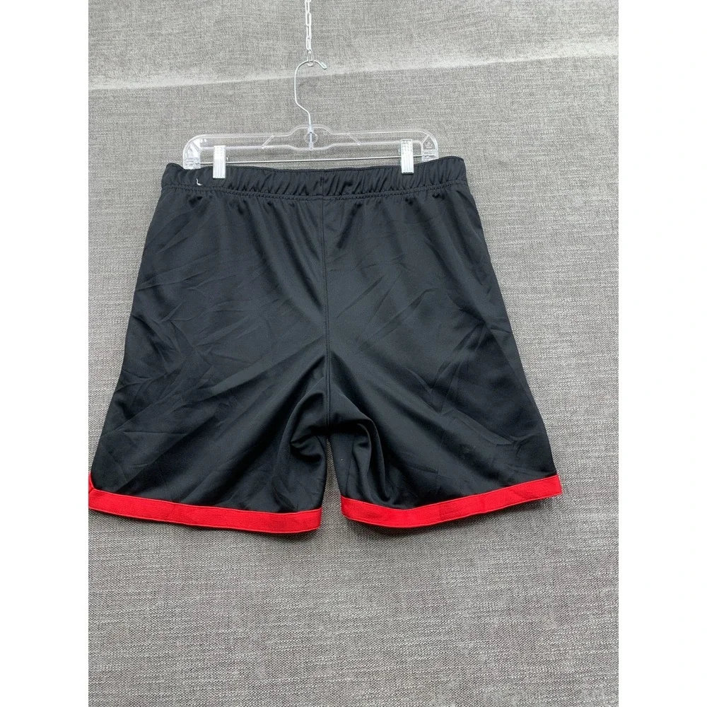 Air Jordan Jumpman GFX Knit Shorts Mens Medium Black Gym Red Logo Basketball